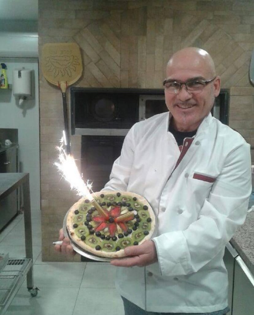 Pizzaiolo Luís Amaral